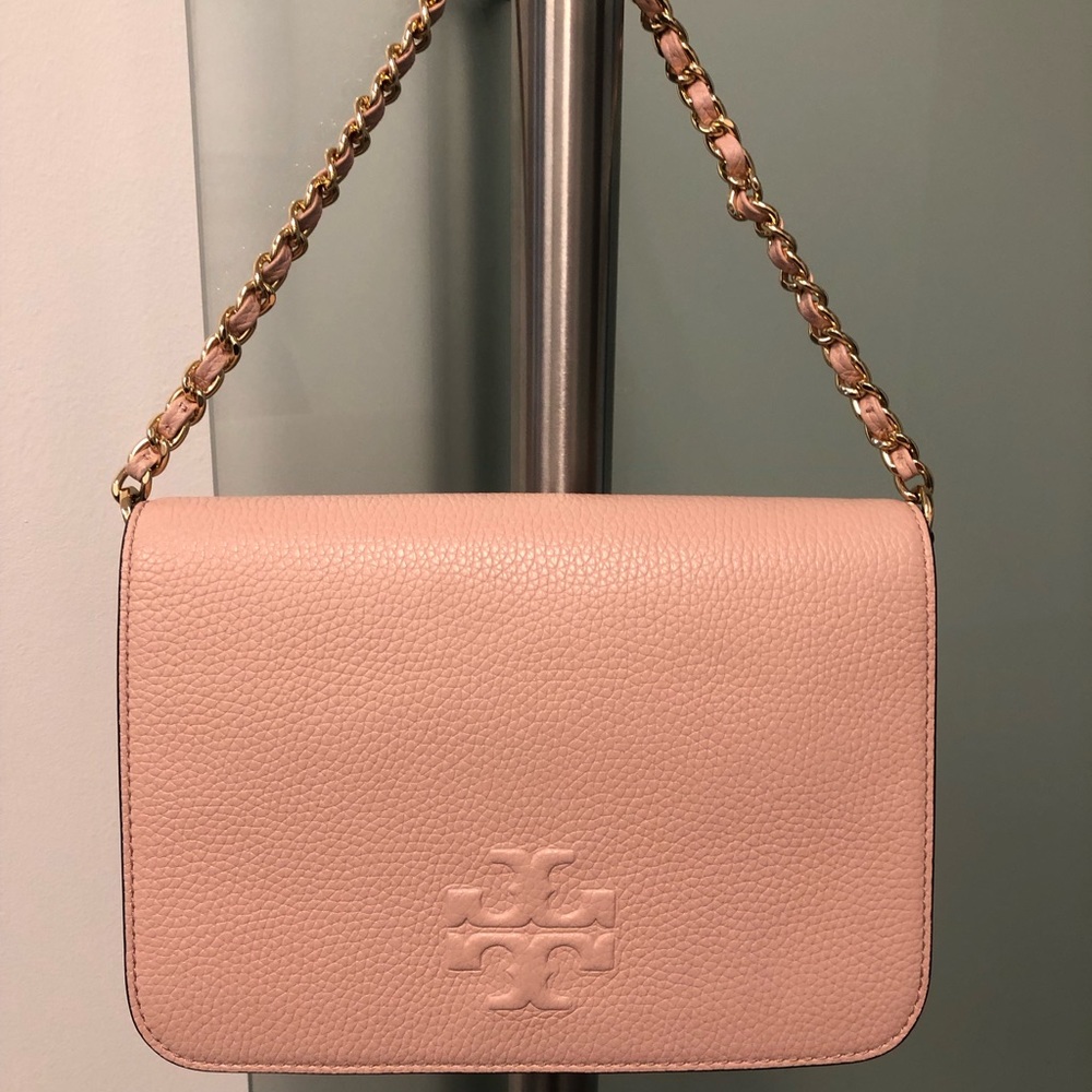 Tory Burch light pink crossbody